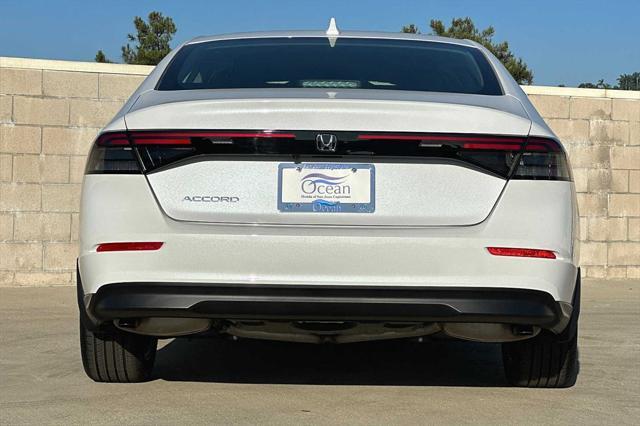 new 2024 Honda Accord car, priced at $29,445