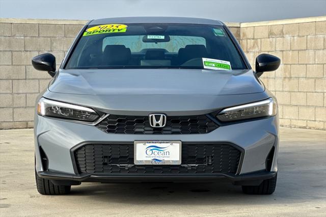 new 2025 Honda Civic car, priced at $27,855