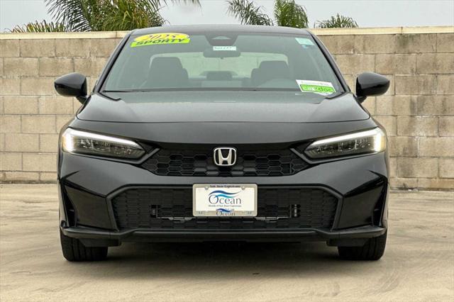 new 2025 Honda Civic car, priced at $26,998