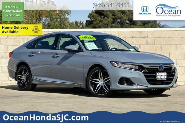 used 2022 Honda Accord Hybrid car, priced at $32,041