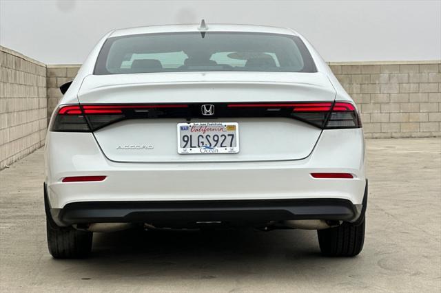 used 2024 Honda Accord car, priced at $27,188