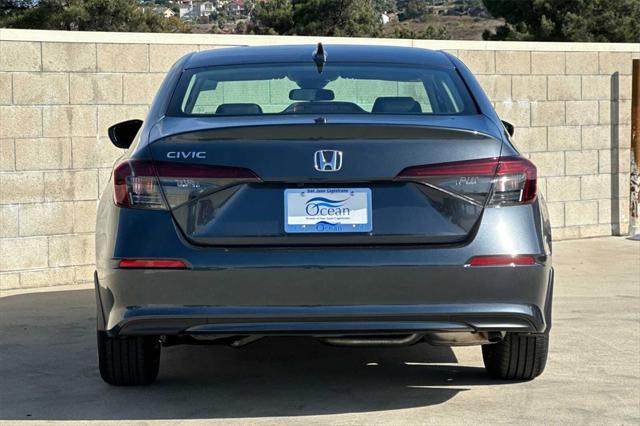 new 2025 Honda Civic car, priced at $25,345