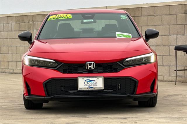 new 2025 Honda Civic car, priced at $27,145