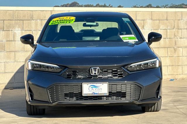 new 2025 Honda Civic Hybrid car, priced at $30,100