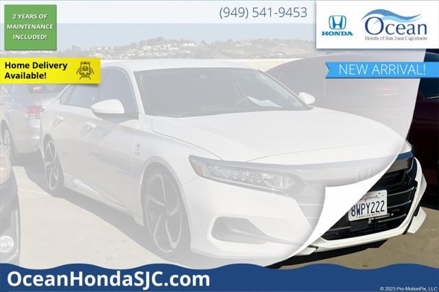 used 2021 Honda Accord car, priced at $21,987