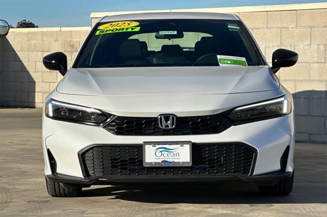 new 2025 Honda Civic car, priced at $28,798