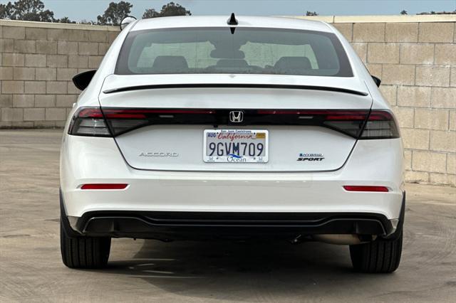 used 2023 Honda Accord Hybrid car, priced at $28,988