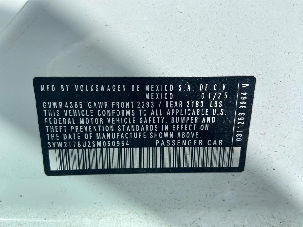 new 2025 Volkswagen Jetta GLI car, priced at $34,990