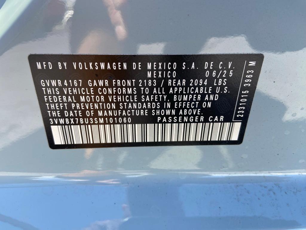 new 2025 Volkswagen Jetta car, priced at $26,076