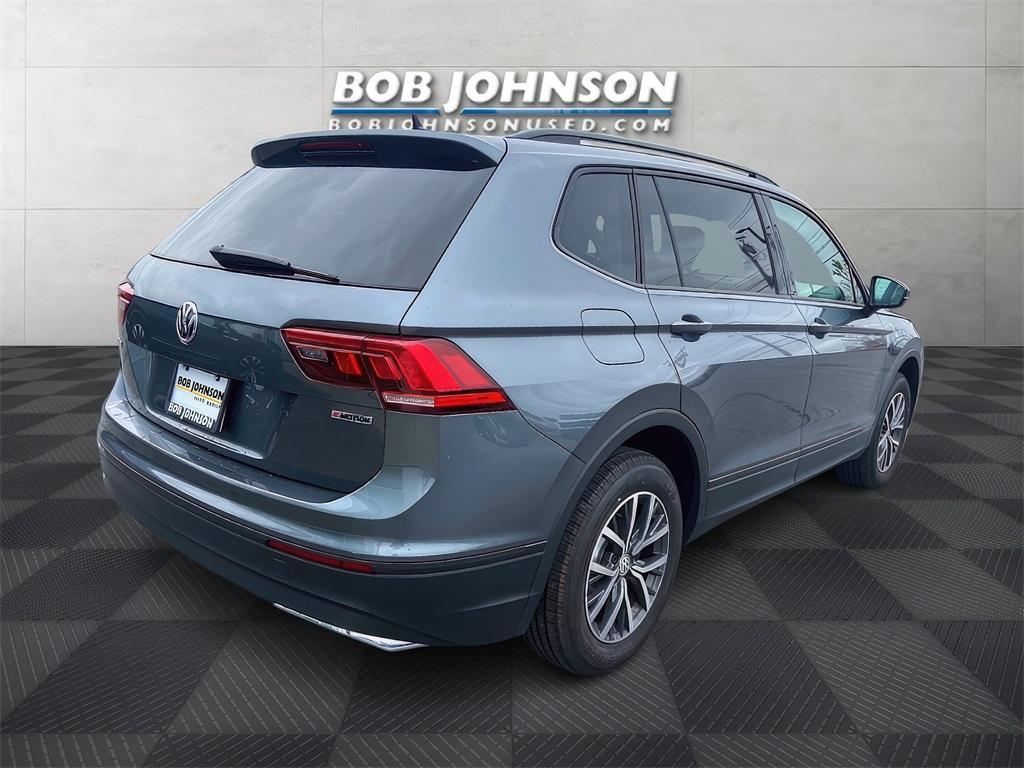 used 2021 Volkswagen Tiguan car, priced at $22,525
