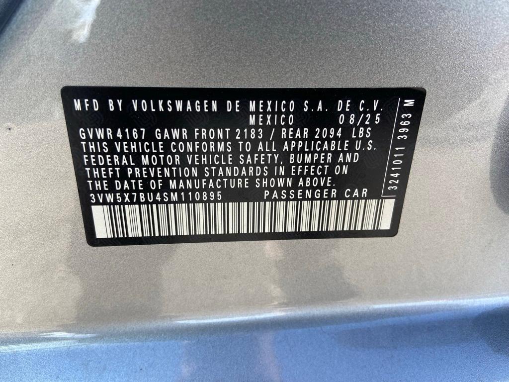 new 2025 Volkswagen Jetta car, priced at $23,988