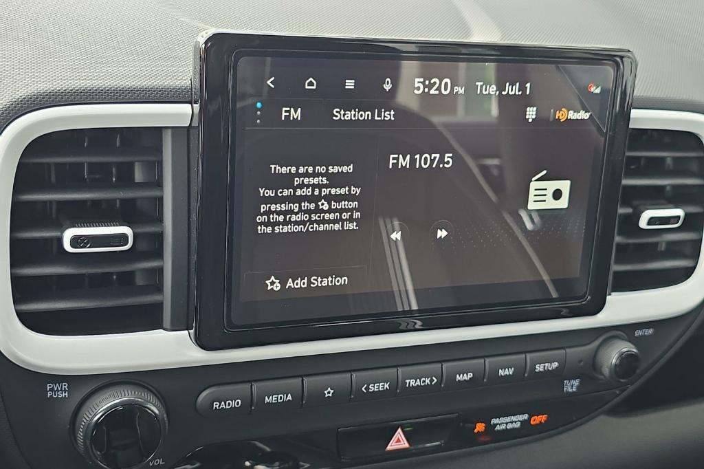 new 2025 Hyundai Venue car, priced at $24,135
