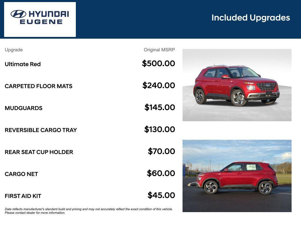 new 2026 Hyundai Venue car, priced at $25,002