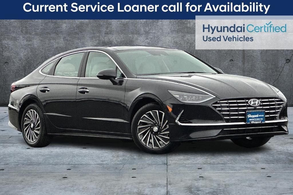 used 2023 Hyundai Sonata Hybrid car, priced at $27,999