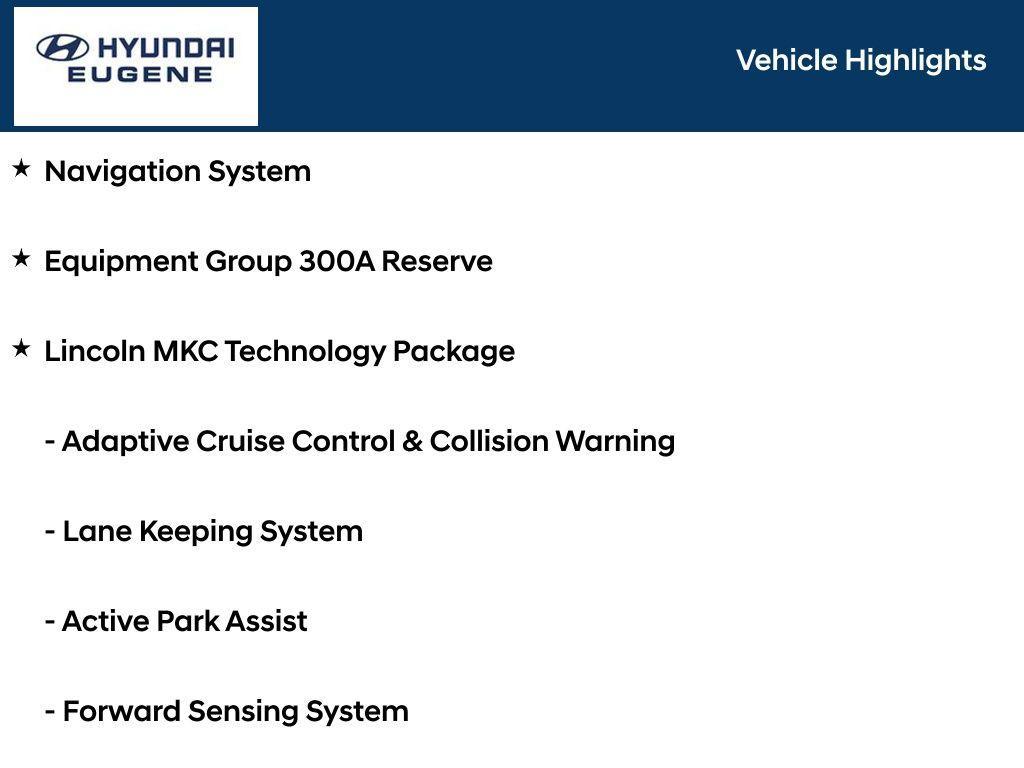 used 2016 Lincoln MKC car, priced at $9,995