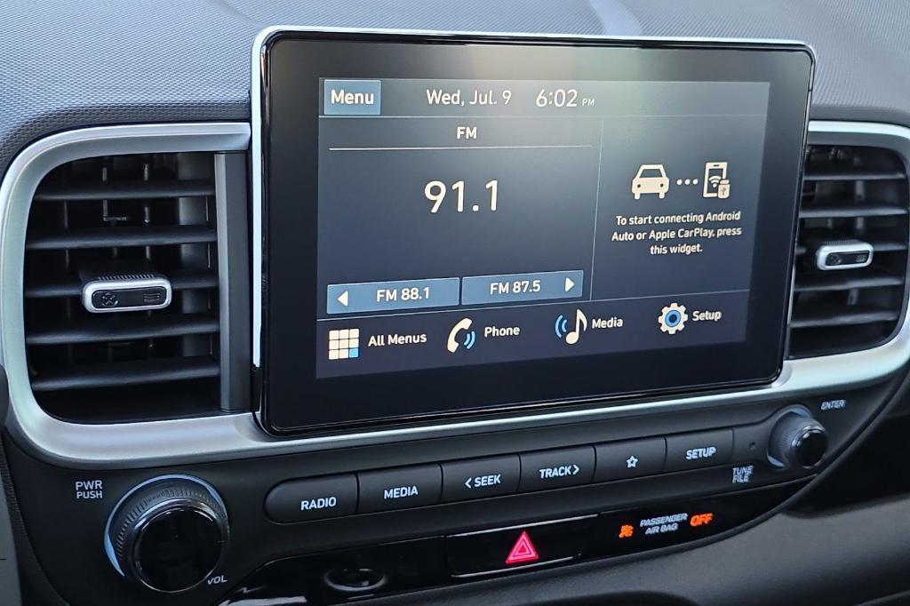new 2025 Hyundai Venue car, priced at $22,926