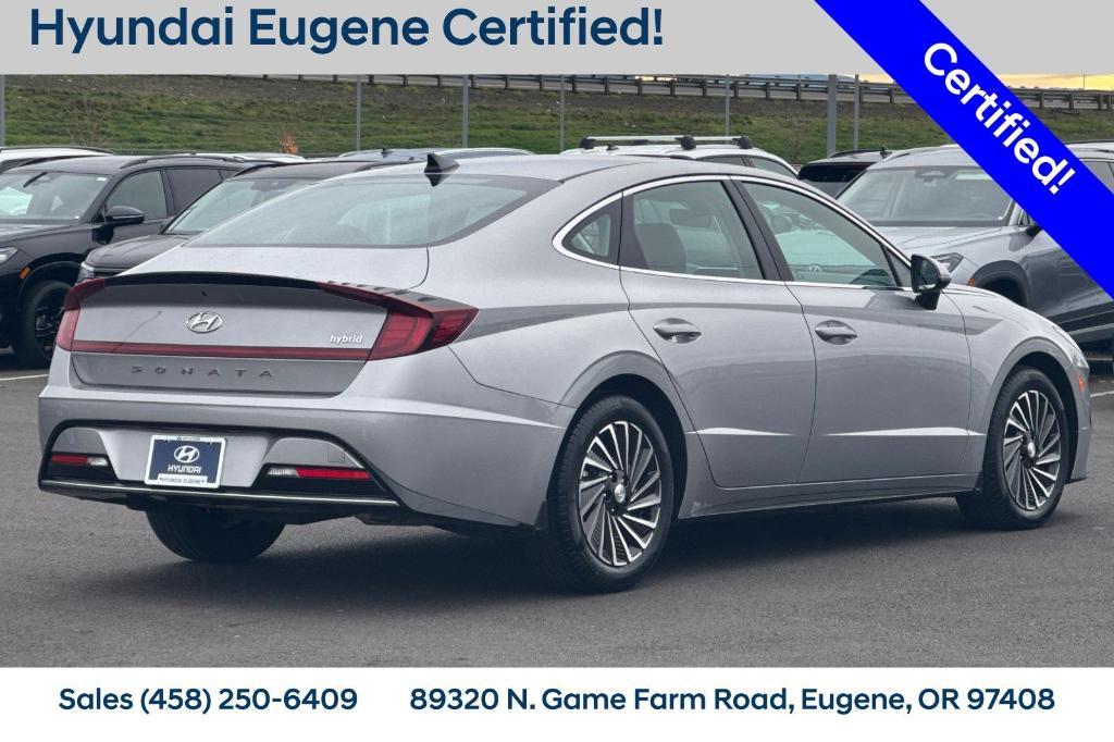 used 2023 Hyundai Sonata Hybrid car, priced at $23,995