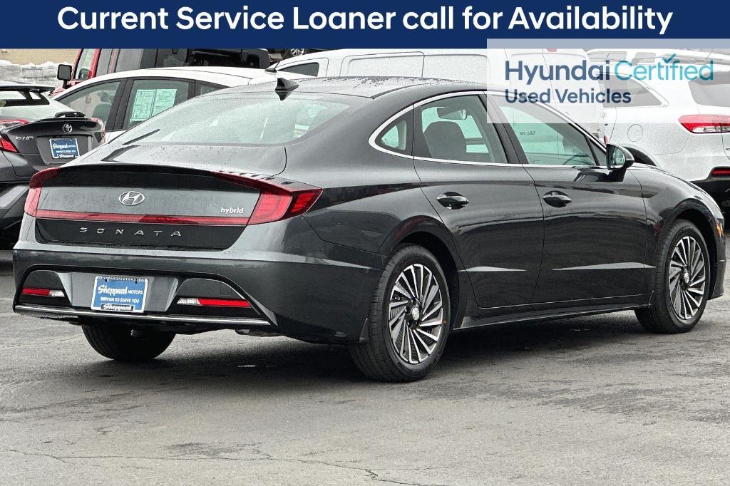 used 2023 Hyundai Sonata Hybrid car, priced at $25,999