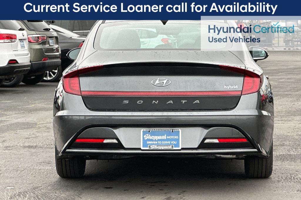 used 2023 Hyundai Sonata Hybrid car, priced at $25,999