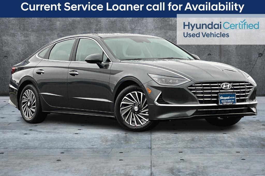 used 2023 Hyundai Sonata Hybrid car, priced at $25,999