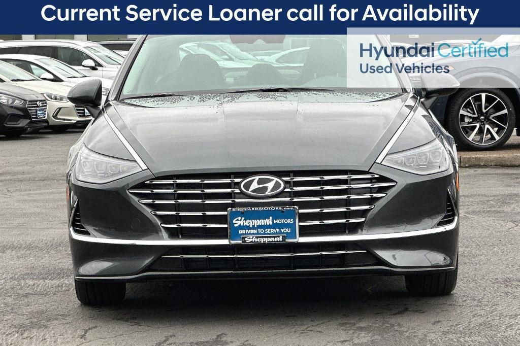 used 2023 Hyundai Sonata Hybrid car, priced at $25,999