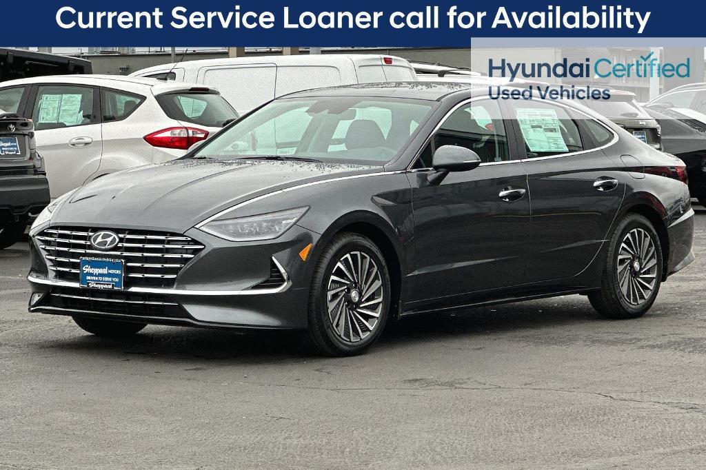 used 2023 Hyundai Sonata Hybrid car, priced at $25,999