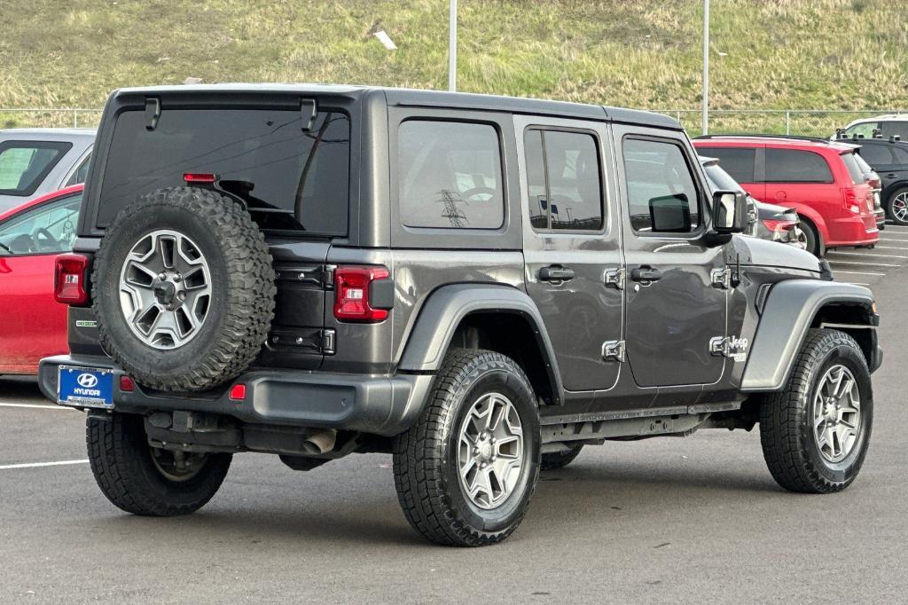 used 2020 Jeep Wrangler Unlimited car, priced at $28,977