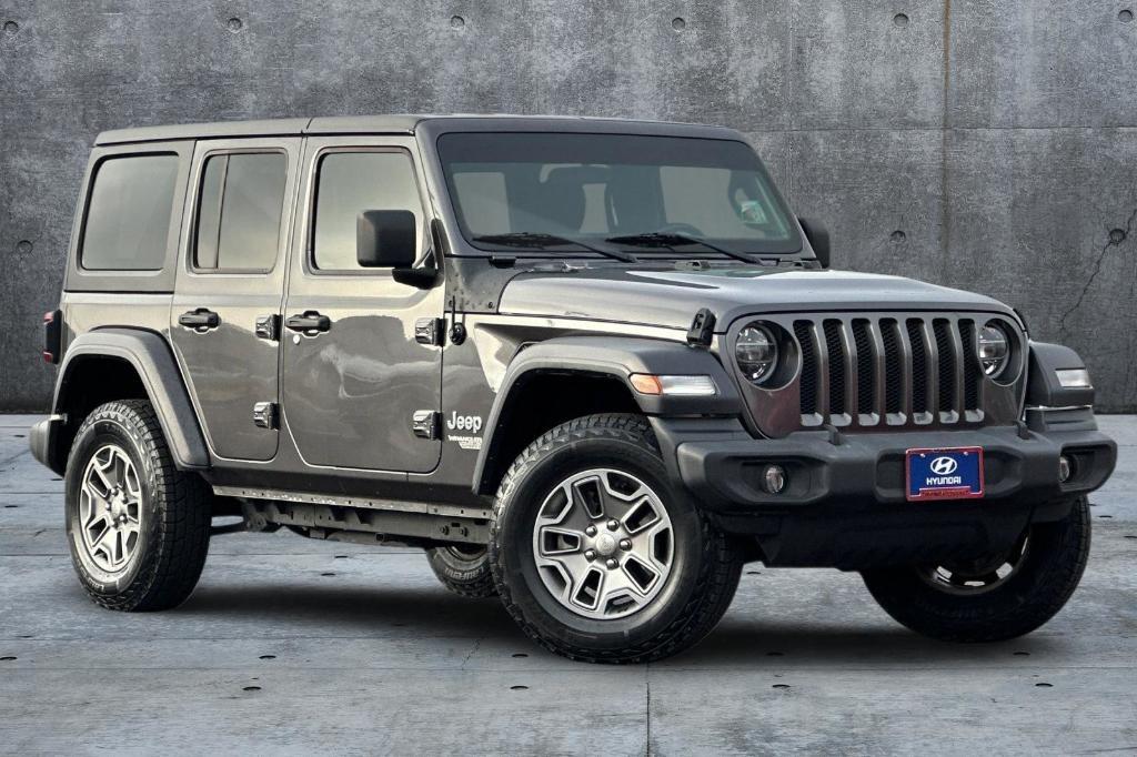 used 2020 Jeep Wrangler Unlimited car, priced at $28,977