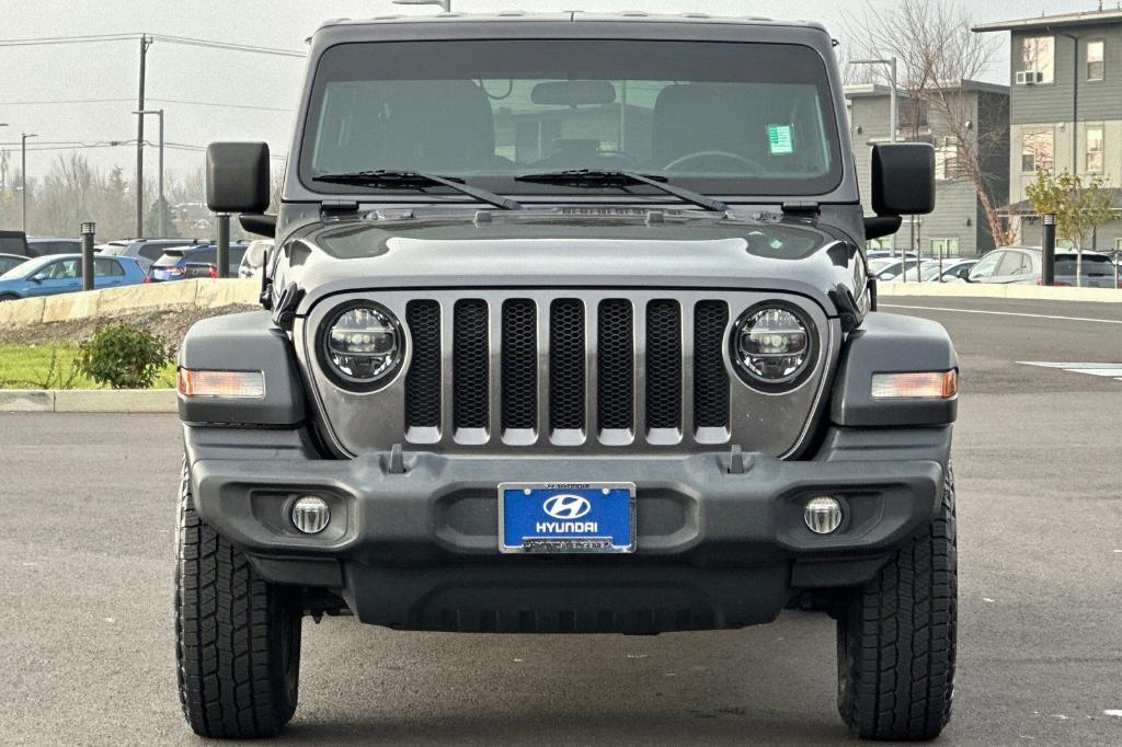 used 2020 Jeep Wrangler Unlimited car, priced at $28,977