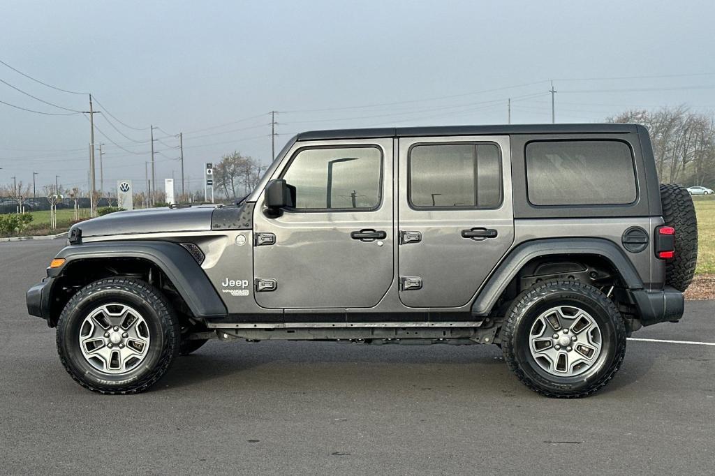 used 2020 Jeep Wrangler Unlimited car, priced at $28,977