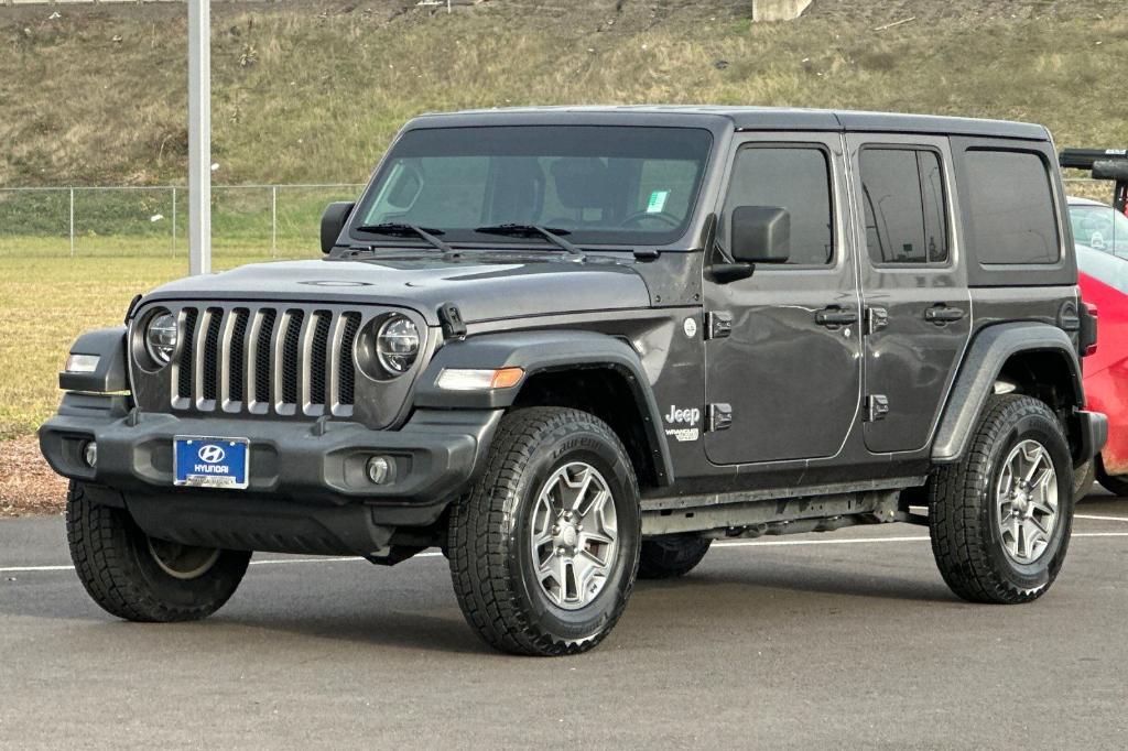 used 2020 Jeep Wrangler Unlimited car, priced at $28,977