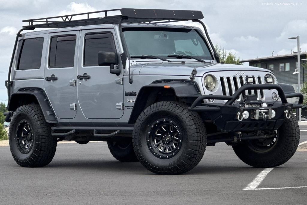 used 2016 Jeep Wrangler Unlimited car, priced at $19,995