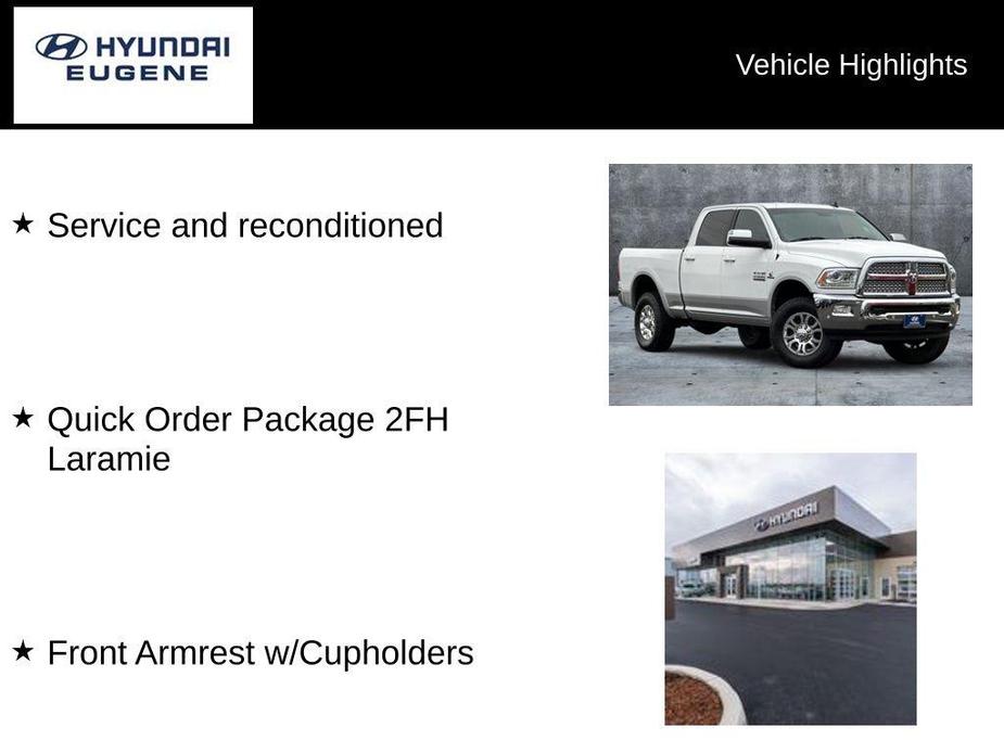 used 2017 Ram 2500 car, priced at $34,977