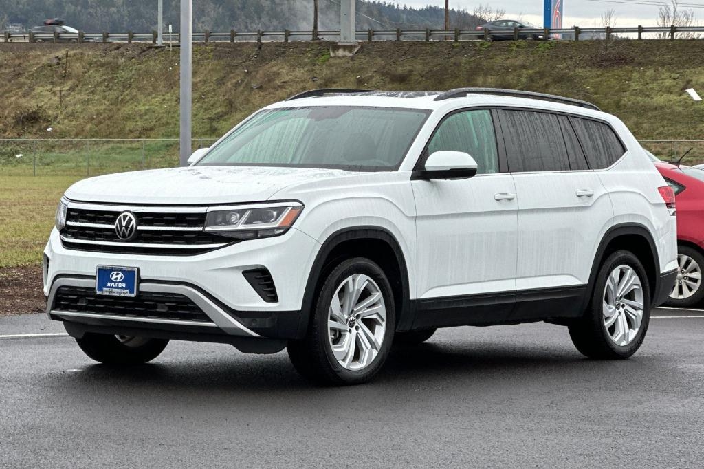 used 2021 Volkswagen Atlas car, priced at $27,977