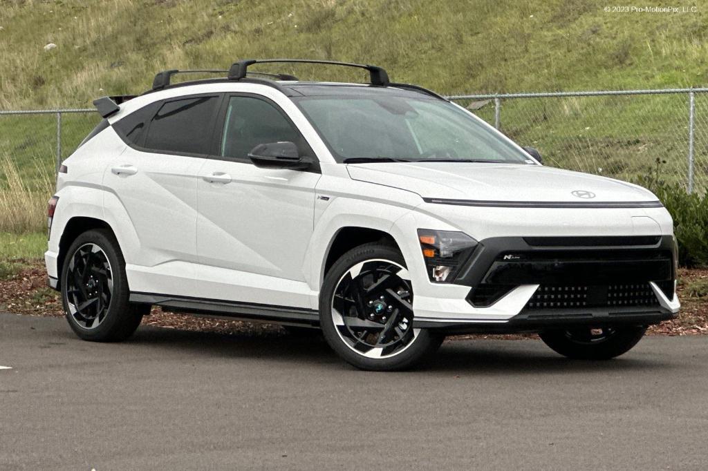new 2025 Hyundai Kona EV car, priced at $33,085