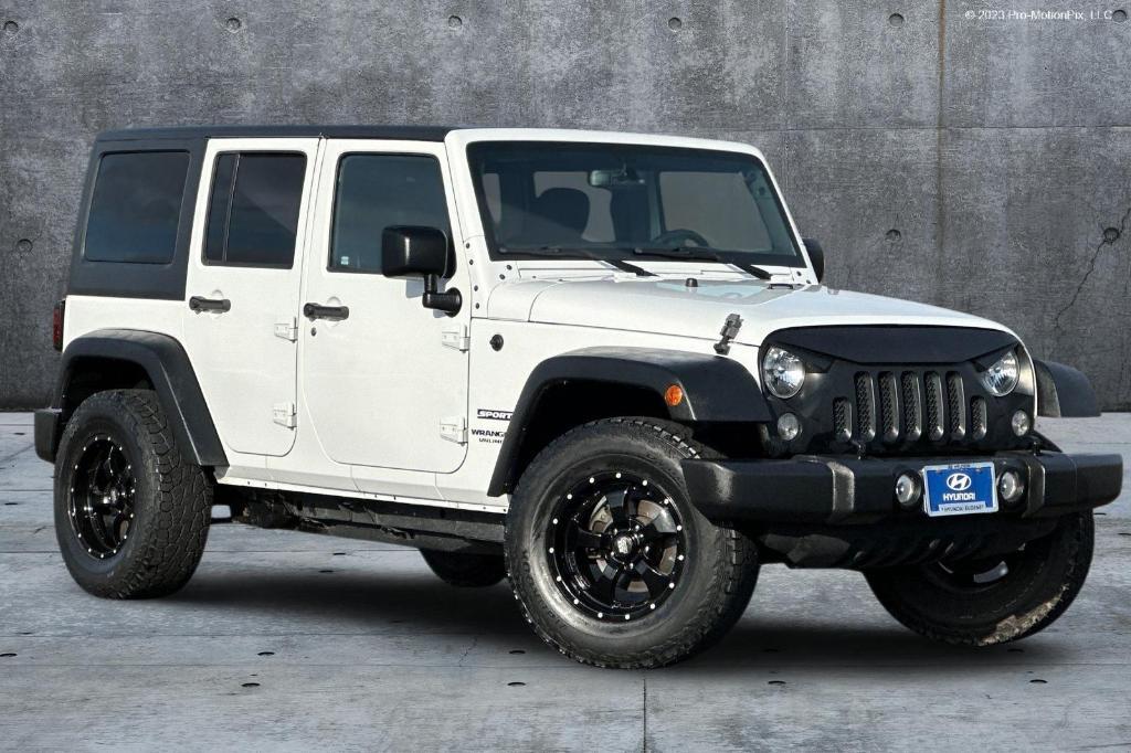 used 2016 Jeep Wrangler Unlimited car, priced at $19,988