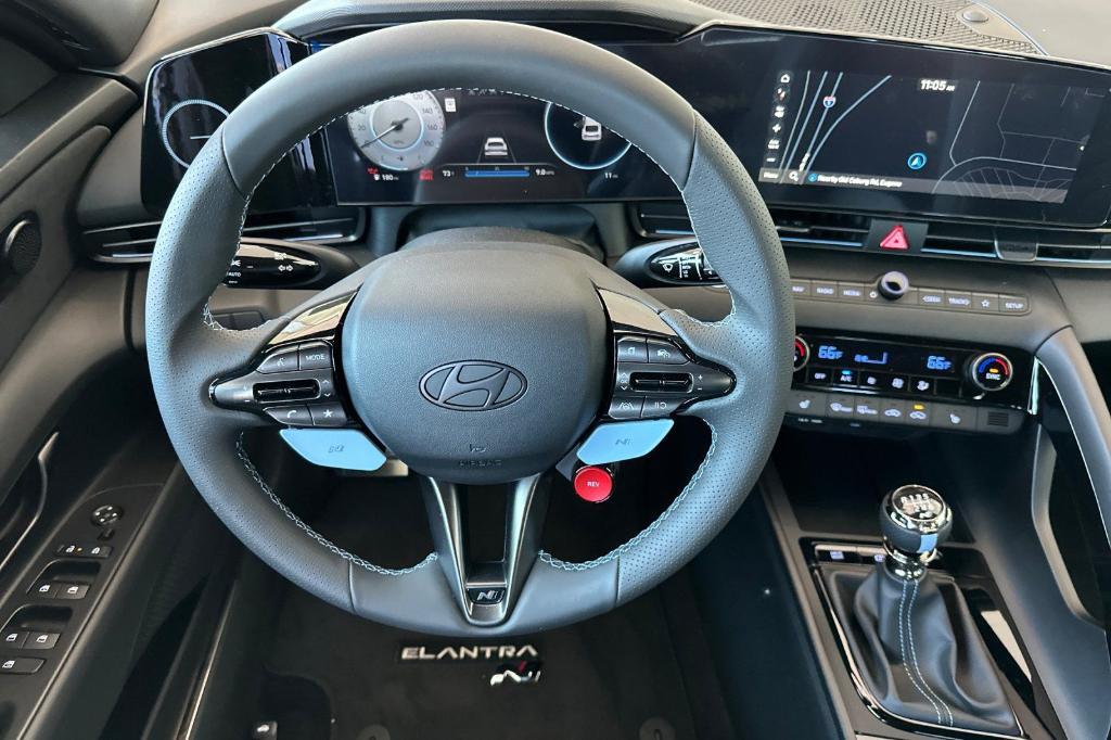 new 2025 Hyundai ELANTRA N car, priced at $36,340