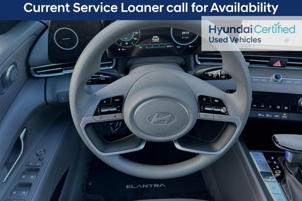 used 2024 Hyundai Elantra HEV car, priced at $26,999