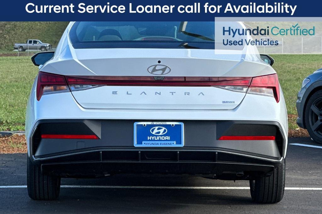 used 2024 Hyundai Elantra HEV car, priced at $26,999