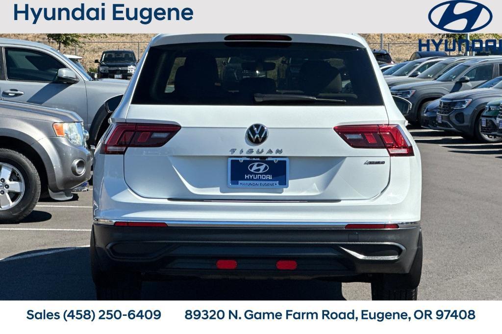 used 2023 Volkswagen Tiguan car, priced at $20,887