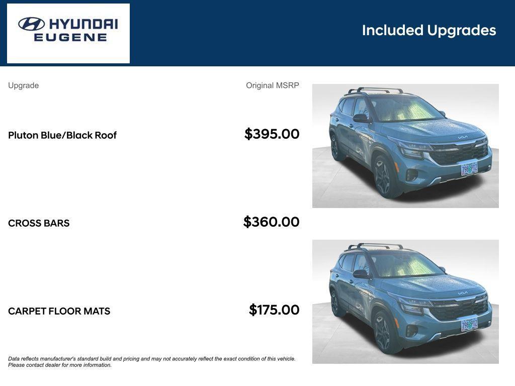 used 2024 Kia Seltos car, priced at $23,828