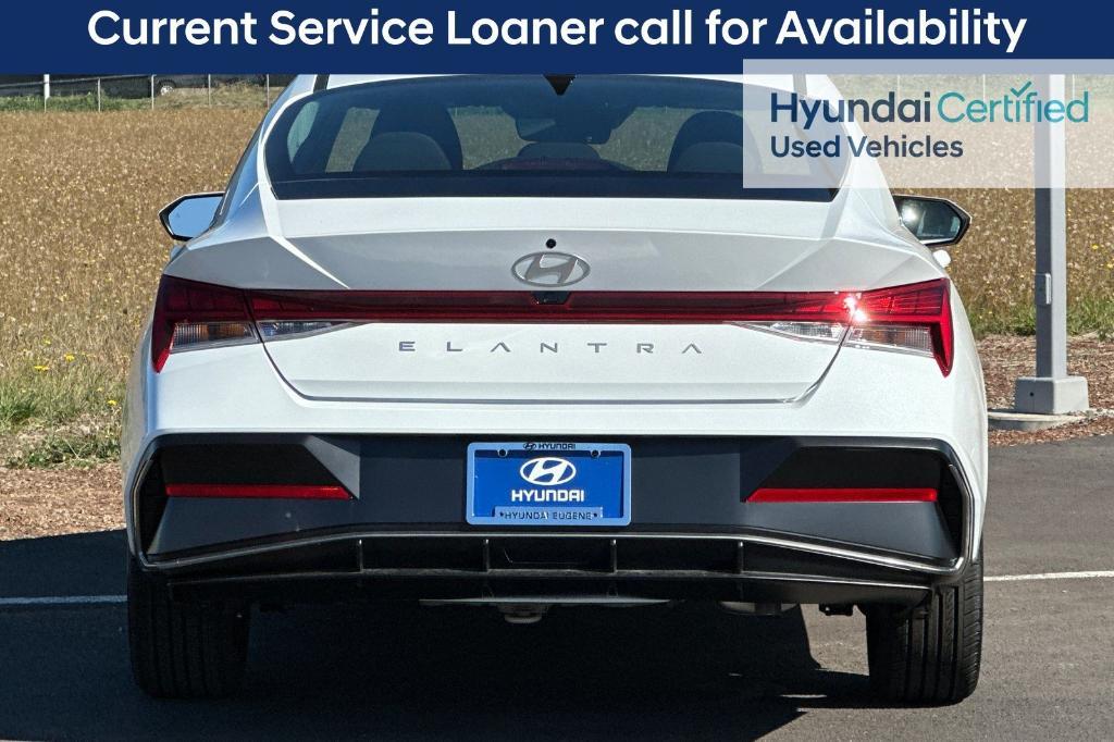 used 2025 Hyundai Elantra car, priced at $26,999