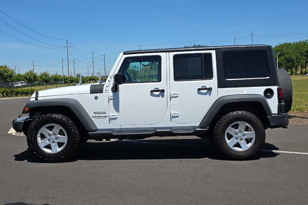 used 2016 Jeep Wrangler Unlimited car, priced at $17,988
