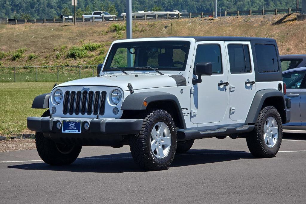 used 2016 Jeep Wrangler Unlimited car, priced at $19,995