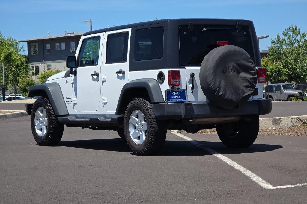 used 2016 Jeep Wrangler Unlimited car, priced at $17,988