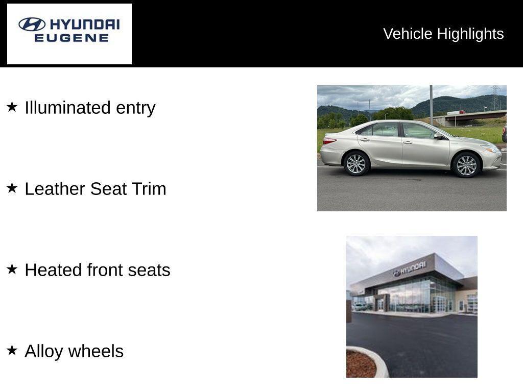 used 2015 Toyota Camry Hybrid car, priced at $15,988