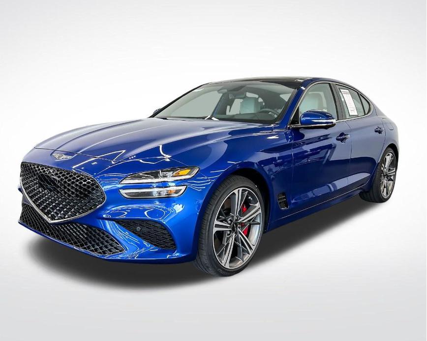 new 2025 Genesis G70 car, priced at $58,055