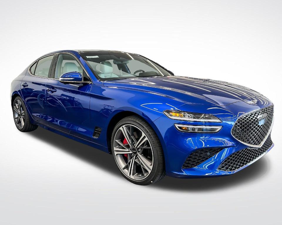 new 2025 Genesis G70 car, priced at $59,055