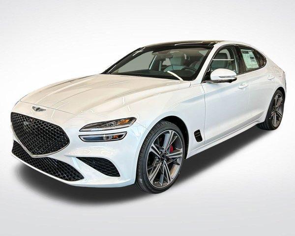 new 2025 Genesis G70 car, priced at $58,055