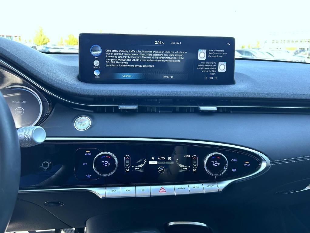 used 2023 Genesis GV70 car, priced at $39,999